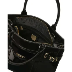 Lackierte starre Tasche