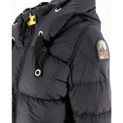 Lange Kapuzen-Daunenjacke Leichtes Nylon