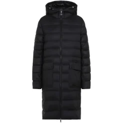 Lange Parka Jacke mit Kapuze