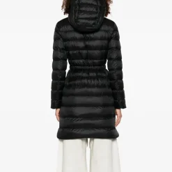 Lange Parka Jacke mit Kapuze