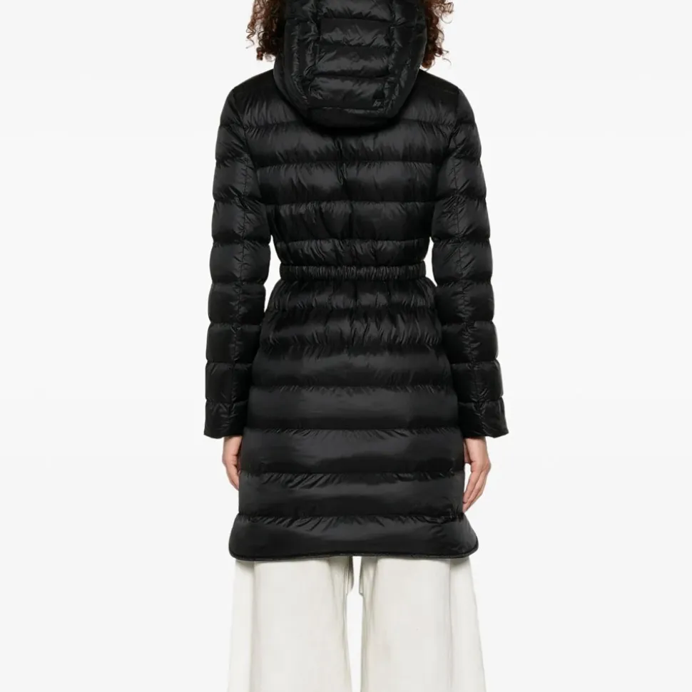 Lange Parka Jacke mit Kapuze