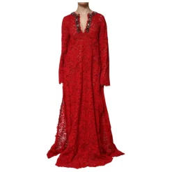 Langärmeliges Maxikleid