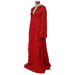 Langärmeliges Maxikleid