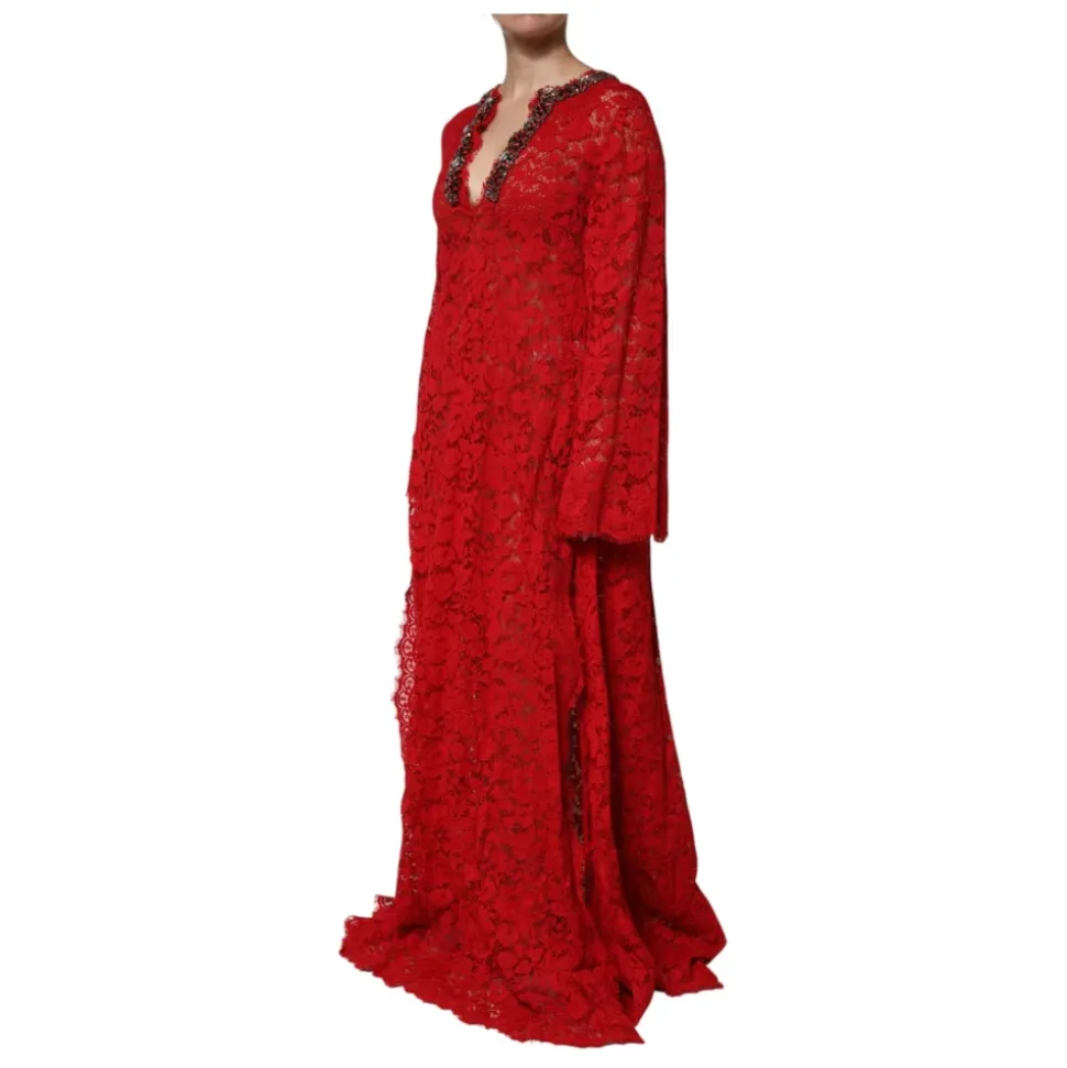 Langärmeliges Maxikleid