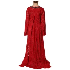 Langärmeliges Maxikleid