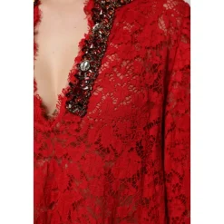Langärmeliges Maxikleid