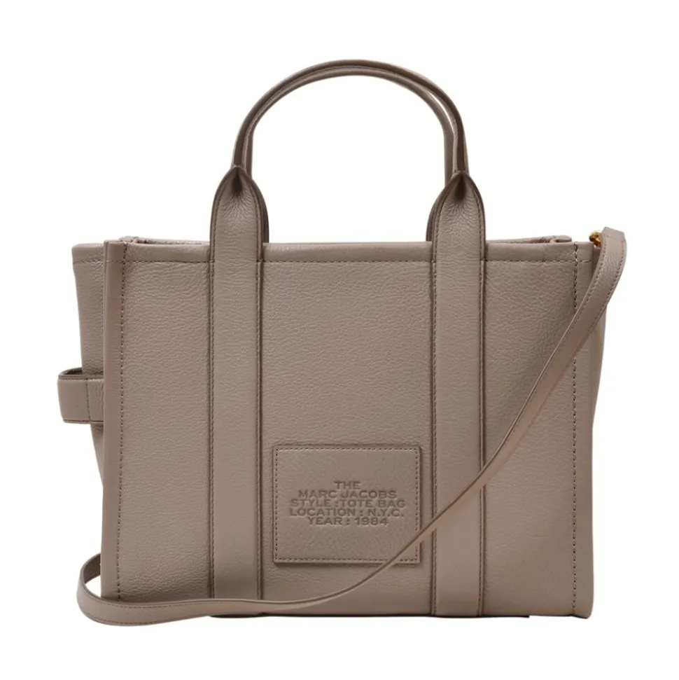 Leder Medium Tote Tasche