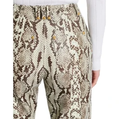 Lederhose im Schlangenleder-Look