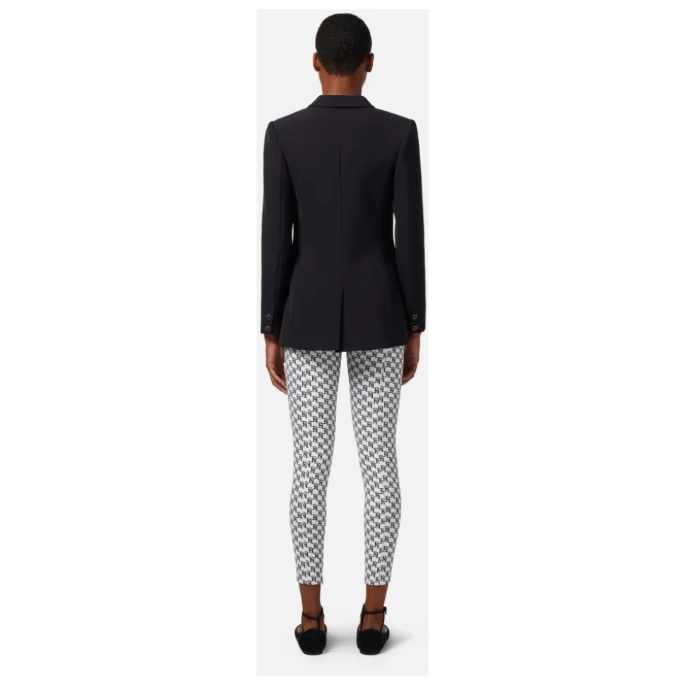 Leichte Crêpe-Jacke mit Revers