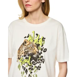 Leo Print T-Shirt Rethink Together