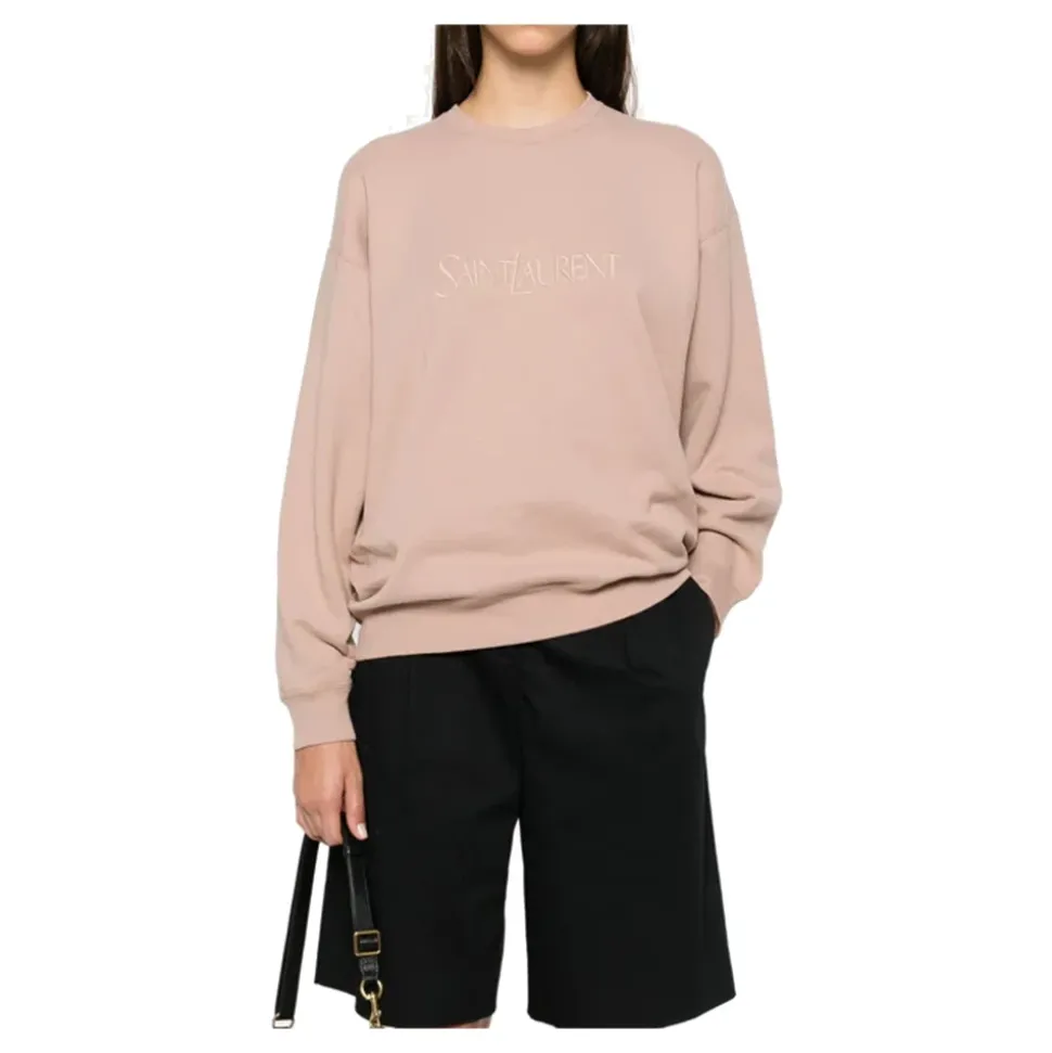 Logo Embroidery Sweatshirt