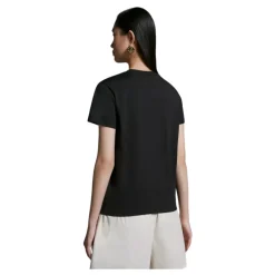 Logo-Patch Rundhals-T-Shirt