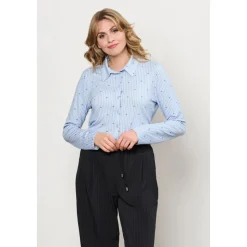 LOTTE STRIPE LOGO BL-Light Blue multi