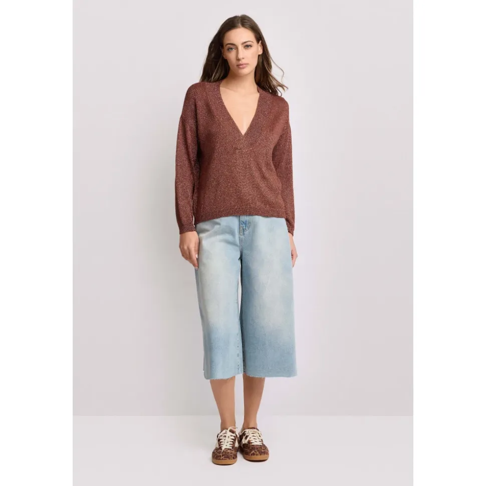 Maglia con scollo a V