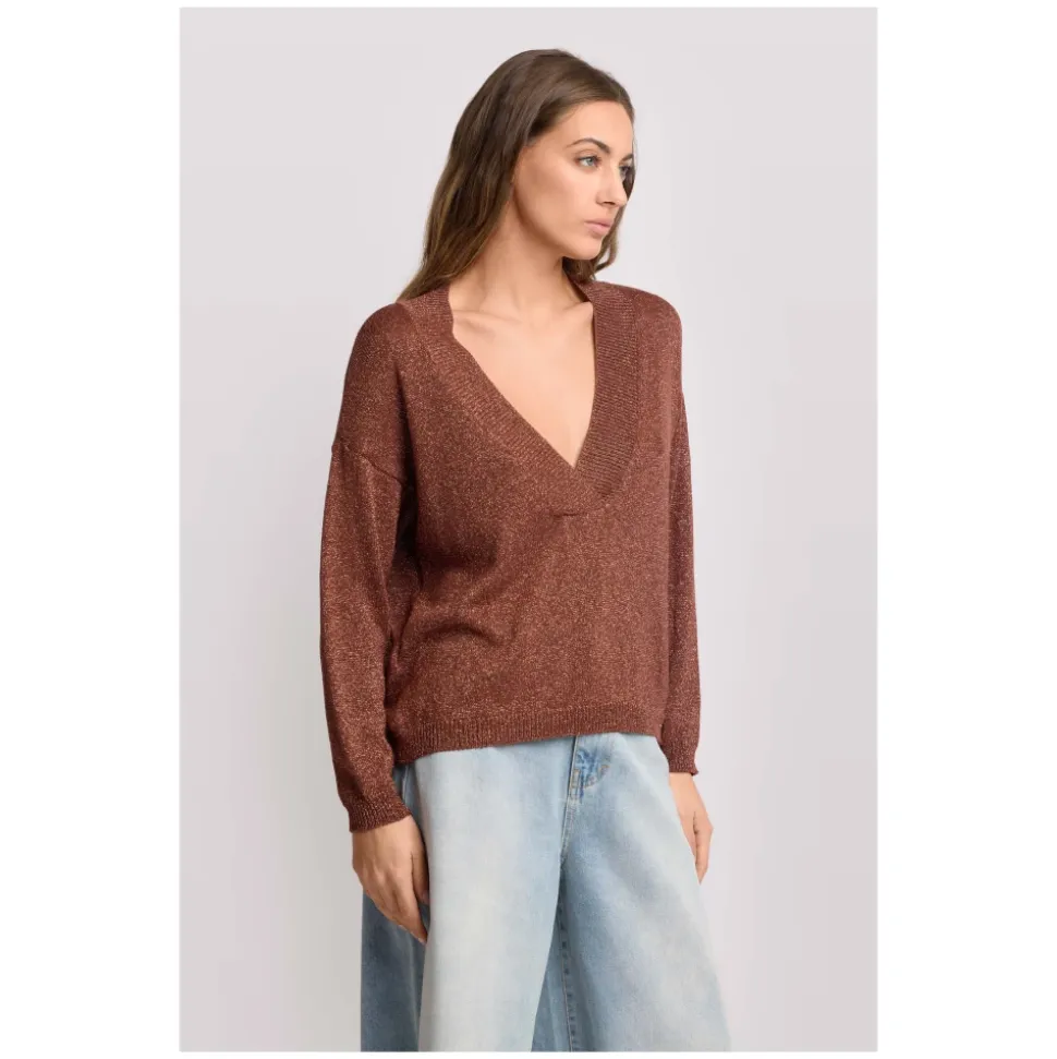 Maglia con scollo a V