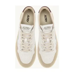 Medalist Low Leder- und Wildleder-Sneakers