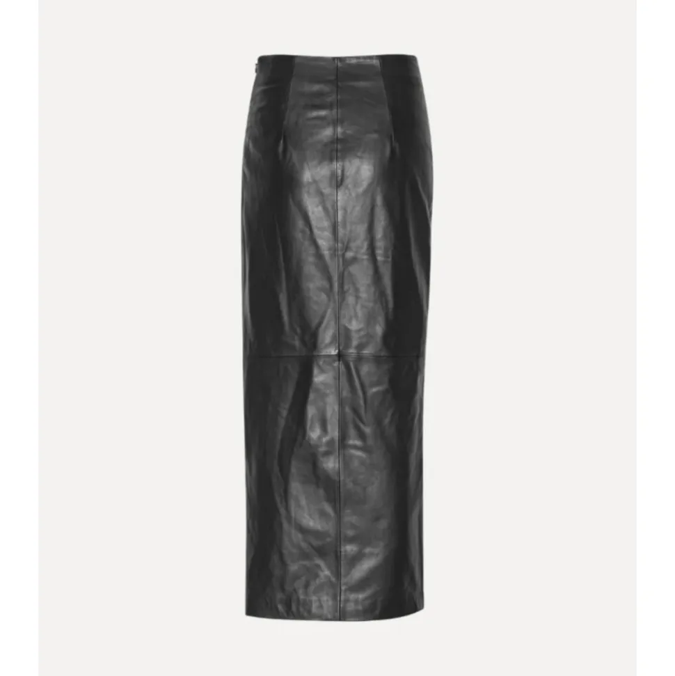 Midi Lederrock