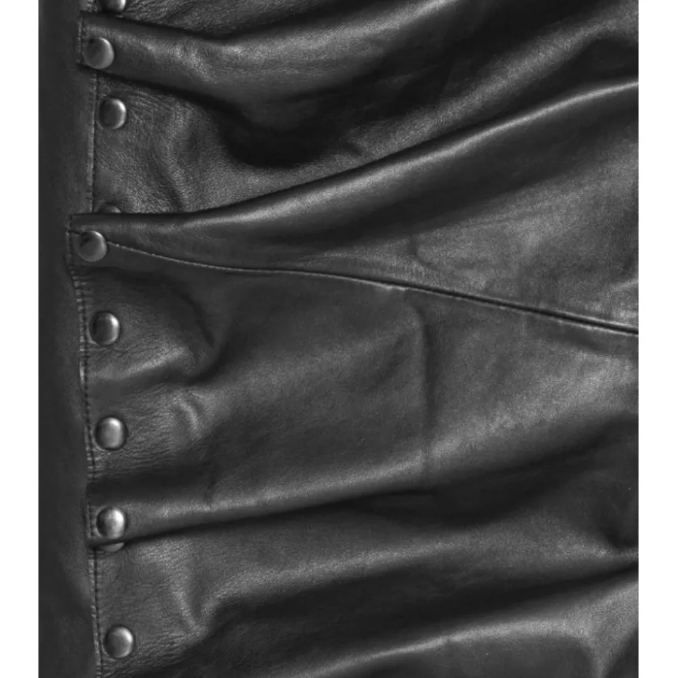 Midi Lederrock