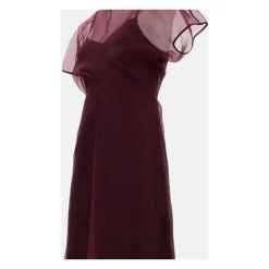 Midi-Kleid mit dünnen Trägern