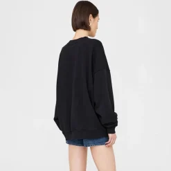 Miles Oversized Sweatshirt Letterman