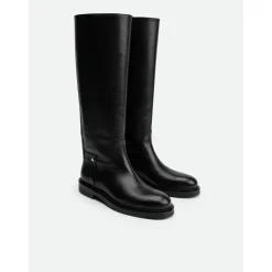 45mm Pointed-Toe Kniehohe Stiefel