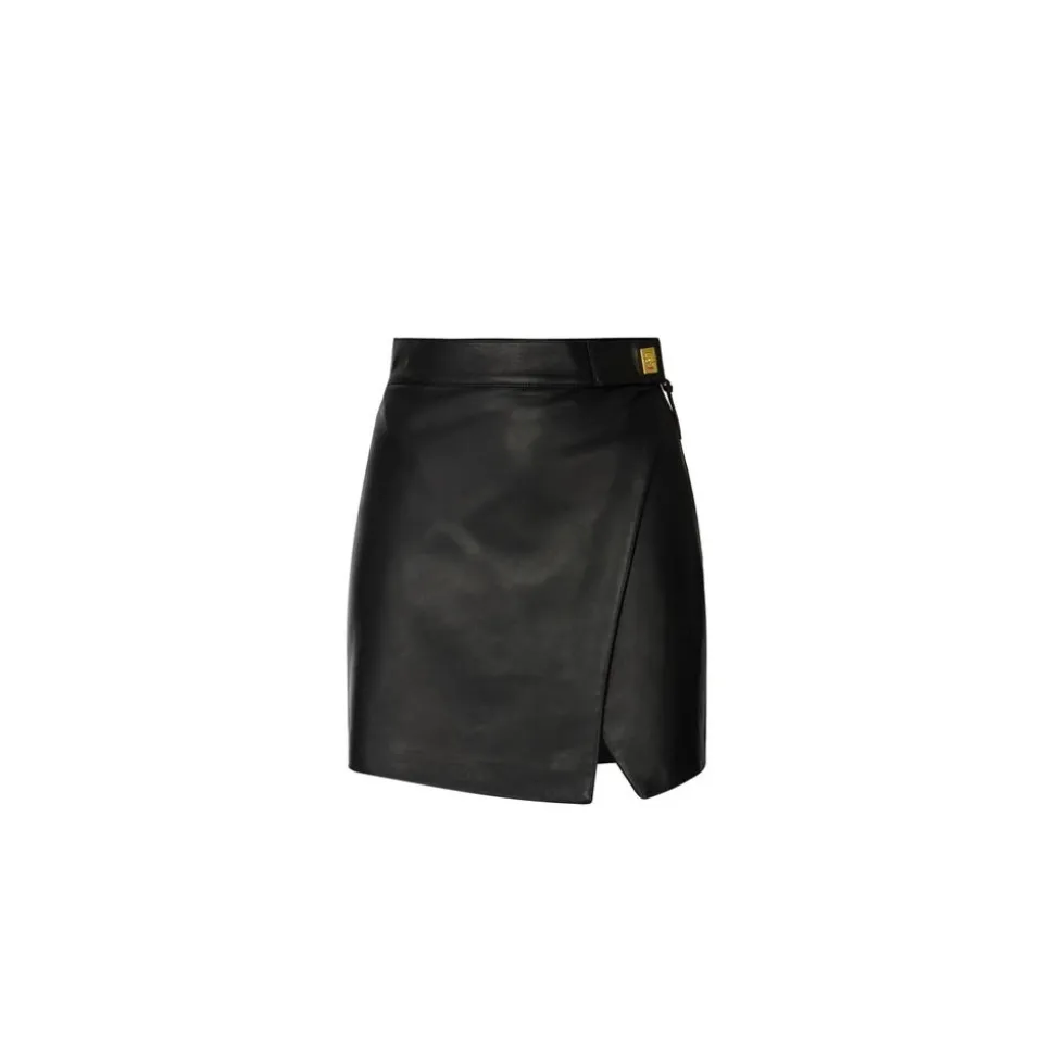 Nappa-Leder-Minirock