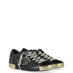 Niedrige Damensneakers in Gold