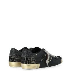 Niedrige Damensneakers in Gold