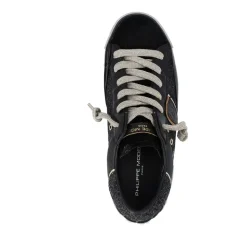 Niedrige Damensneakers in Gold