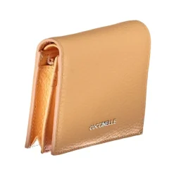 Orange Leder Geldbörse mit Vielen Funktionen