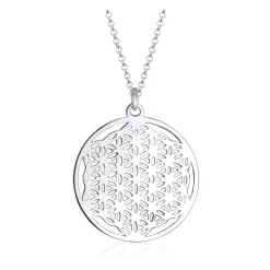 Ornament Halskette Blume des Lebens