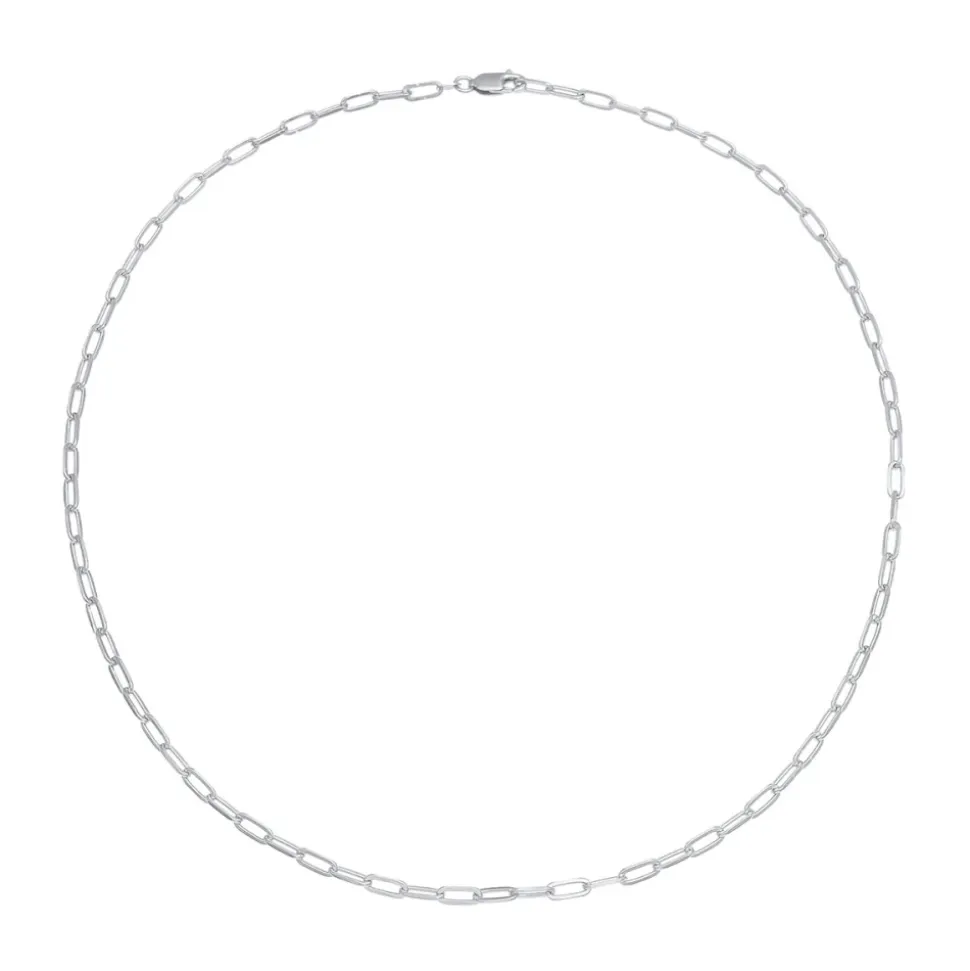 Oval Link Halskette