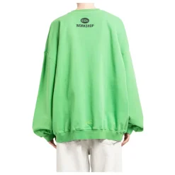 Oversized Crewneck mit Saisonalem Print