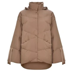 Oversized Steppjacke mit Wattierung