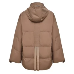 Oversized Steppjacke mit Wattierung