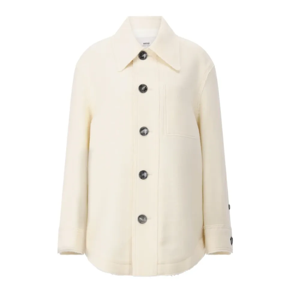 Oversized Wolljacke