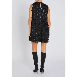 Paillettenbesetztes Mini-Partykleid