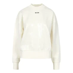 Pailletten-Sweatshirt