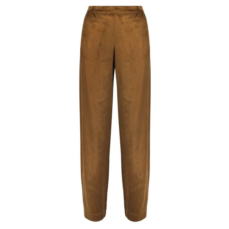 Pantalon Straight Velvet Trousers