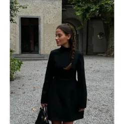 Paris Langarmkleid