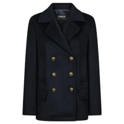 Peacoat Regular in Velour Misto Lana