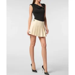 Plisse Mini Skirt