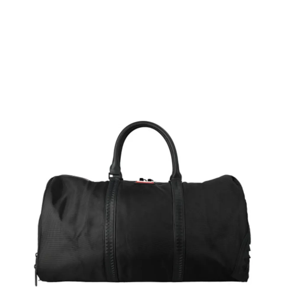 Printed Zipper Shark Duffle