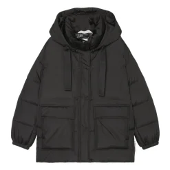 Puffer Jacke mit abnehmbarer Kapuze