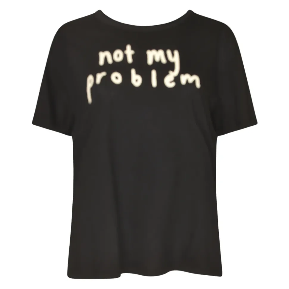 R13 T-Shirts und Poloshirts Schwarz