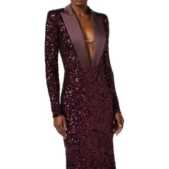 Red Carpet Kleid komplett mit Pailletten