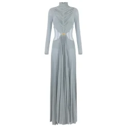 Red Carpet Lurex-Jersey-Kleid