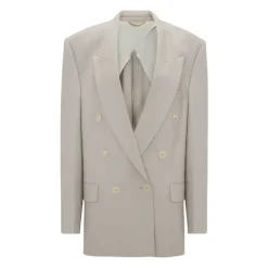 Relaxed Double Breasted Blazer