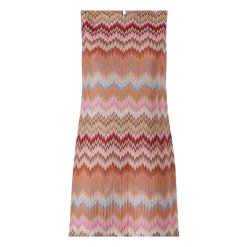Ärmelloses Chevron Mini Kleid