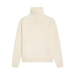 Rollkragenpullover aus nahtlosem Kaschmir